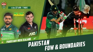Let's Recap Pakistan's Fall of Wickets And Boundaries | 5th ODI 2023 | PCB | M2B2T