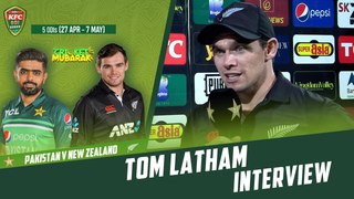 Tom Latham Interview | Pakistan vs New Zealand | 5th ODI 2023 | PCB | M2B2T