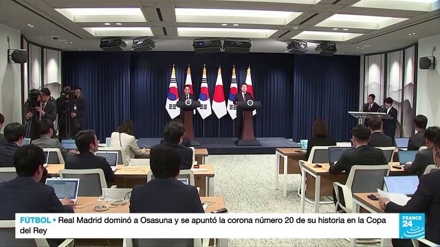 Encuentro de líderes de Corea del Sur y Japón busca reforzar la cooperación bilateral