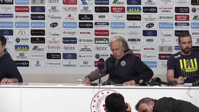 GİRESUN - Bitexen Giresunspor - Fenerbahçe maçının ardından - Jorge Jesus