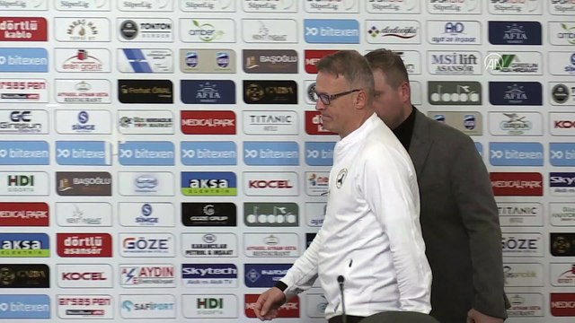 GİRESUN - Bitexen Giresunspor - Fenerbahçe maçının ardından - İrfan Buz