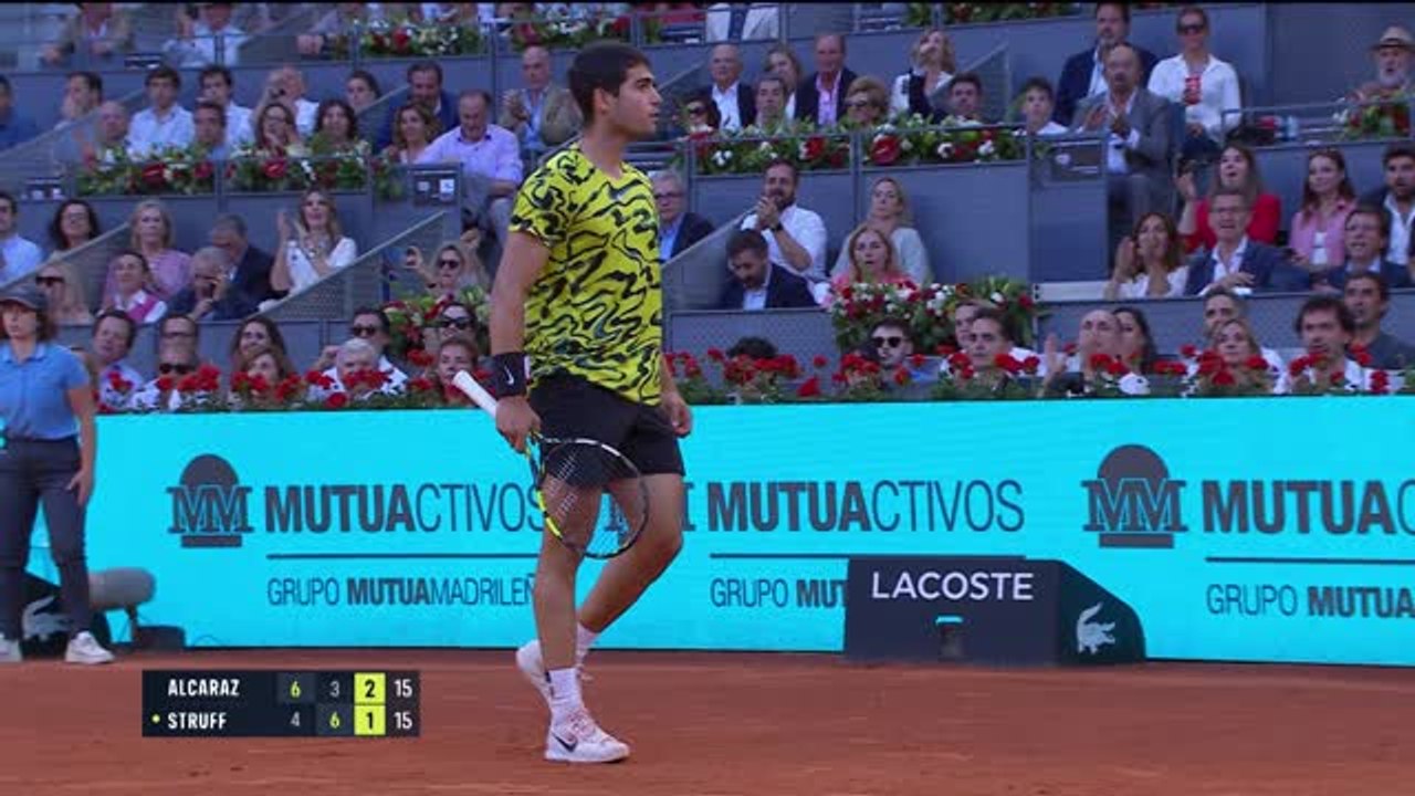 Madrid - Alcaraz conserve son titre