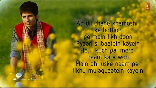 Rabba Mein Toh Mar Gaya Oye Lyrical Video _ Mausam _ Shahid kapoor _Sonam Kapoor(480P)