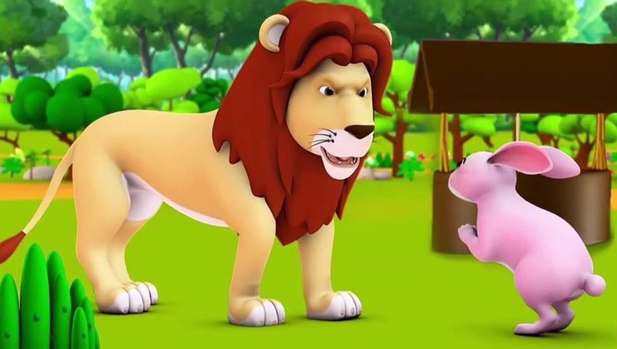 Story of Deer and Lion __ Moral Stories in English __ Kids story in English