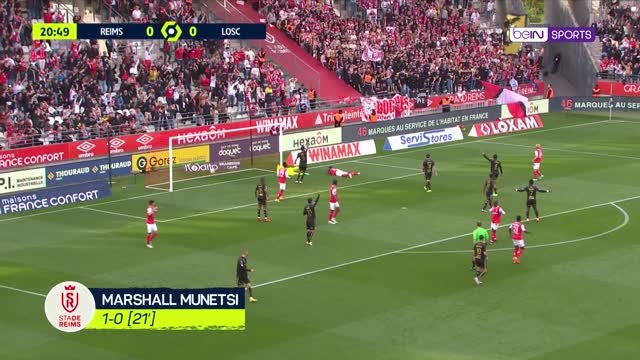 Reims end Ligue 1 losing run against Lille