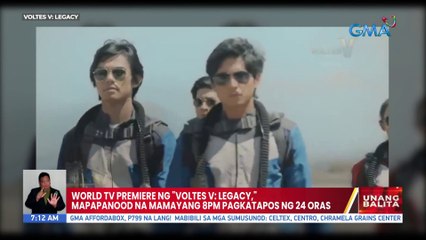 World TV Premiere ng "Voltes V: Legacy," mapapanood na mamayang 8pm pagkatapos ng 24 Oras | UB