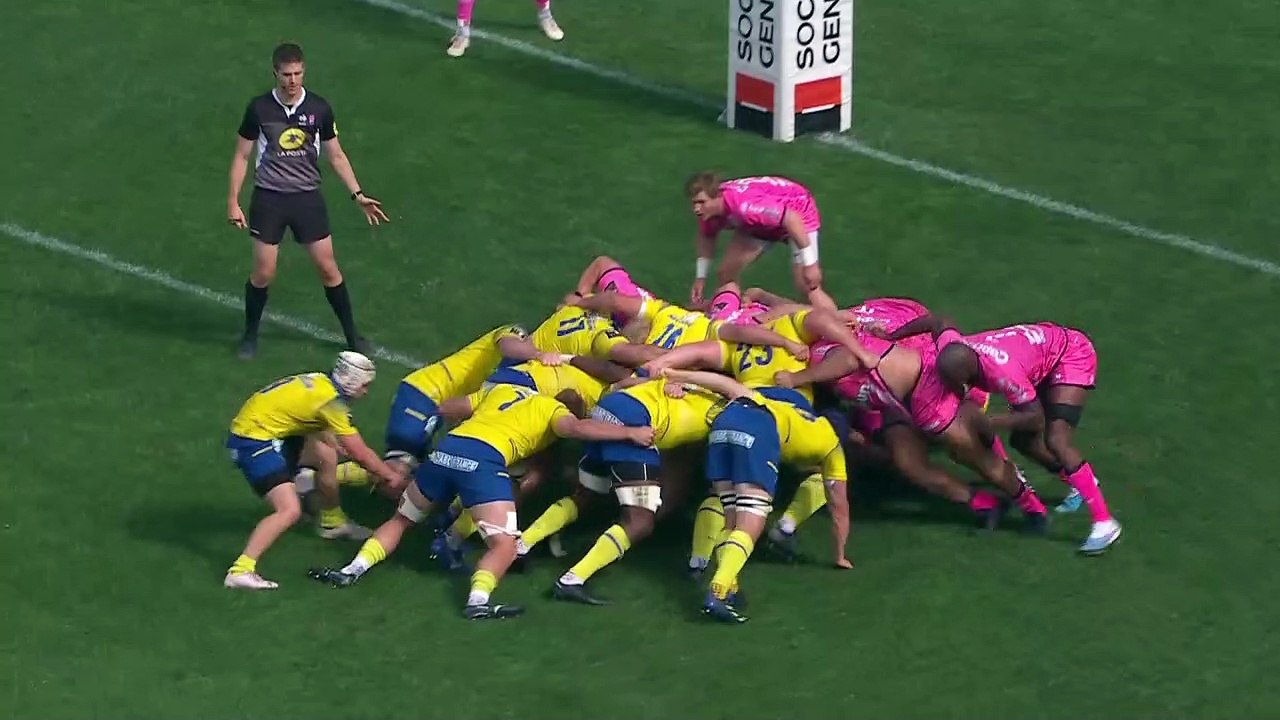 TOP 14 - Essai de Damian PENAUD (ASM) - ASM Clermont - Stade Français Paris - Saison 2022-2023