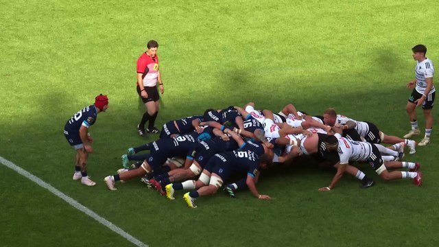 TOP 14 - Essai de Julien TISSERON (MHR) - Montpellier Hérault Rugby - CA Brive - Saison 2022-2023