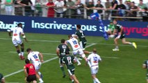 TOP 14 - Essai de Emilien GAILLETON (SP) - Section Paloise - Castres Olympique - Saison 2022-2023