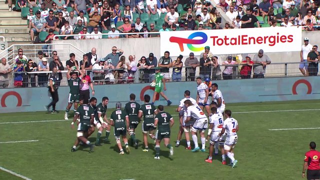 TOP 14 - Essai de Santiago GRONDONA (SP) - Section Paloise - Castres Olympique - Saison 2022-2023