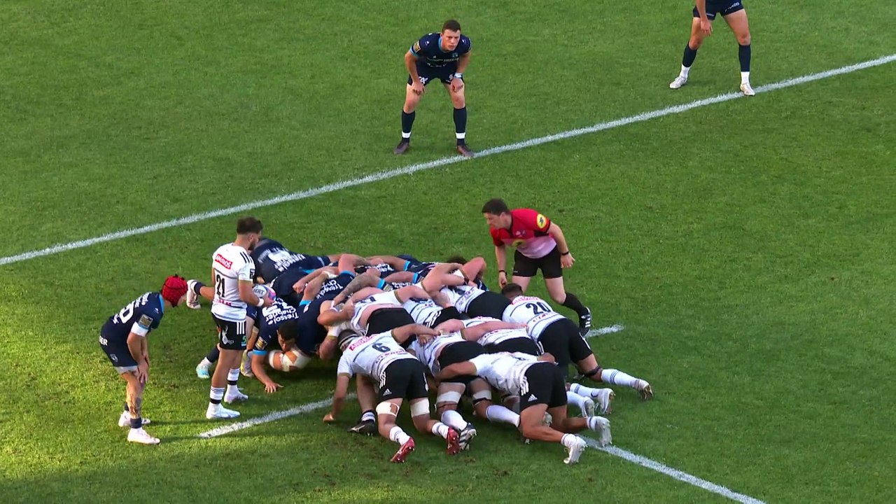 TOP 14 - Essai de Rodrigo BRUNI (CAB) - Montpellier Hérault Rugby - CA Brive - Saison 2022-2023