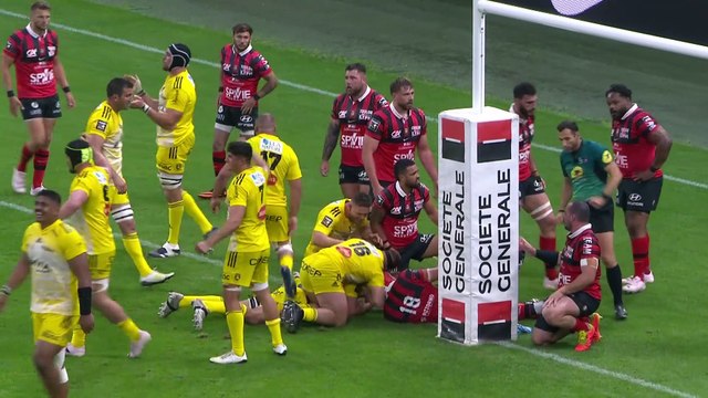 TOP 14 - Essai de Kyle HATHERELL (SR) - RC Toulon - Stade Rochelais - Saison 2022-2023