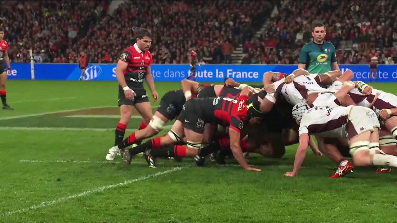 TOP 14 - Essai de Alexandre ROUMAT (ST) - Stade Toulousain - Union Bordeaux-Bègles - Saison 2022-2023