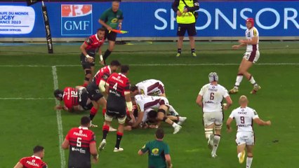 TOP 14 - Essai de Louis BIELLE-BIARREY (UBB) - Stade Toulousain - Union Bordeaux-Bègles - Saison 2022-2023