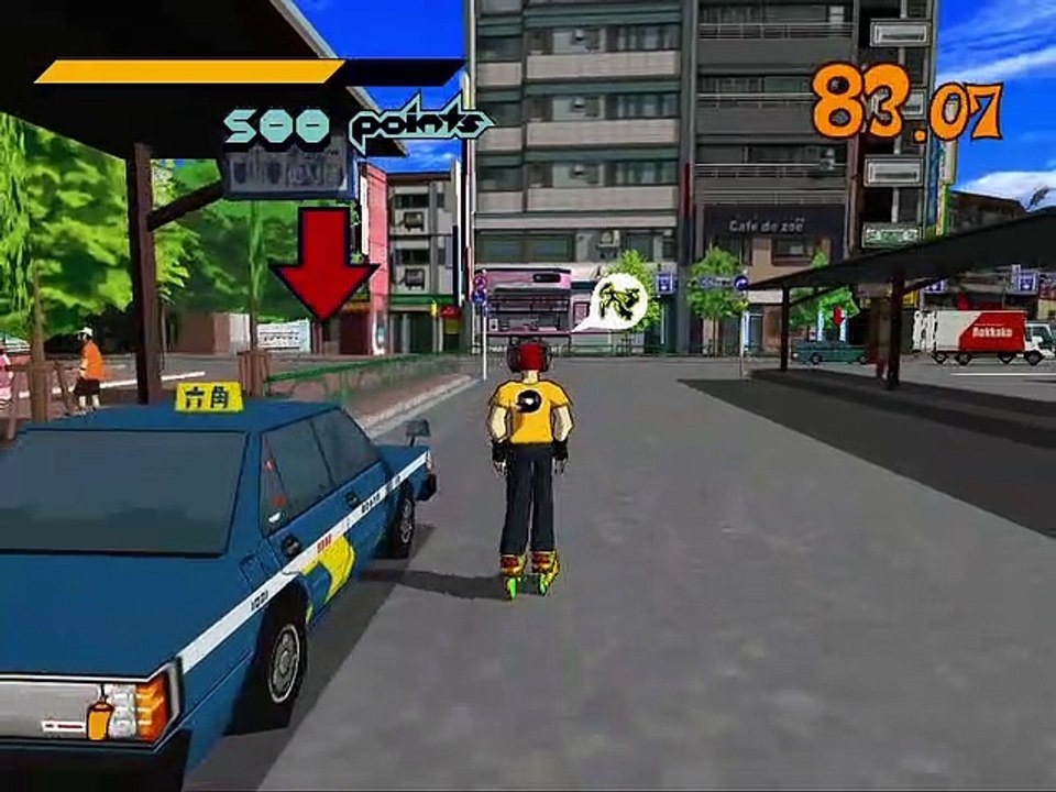 Jet Set Radio online multiplayer - dreamcast