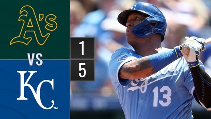 Resumen Atléticos de Oakland vs Reales de Kansas City | MLB 07-05-2023