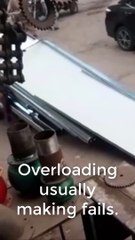 Overloading usually making fails