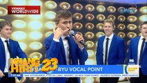 International Singing Group na BYU Vocal Point, LIVE sa UH Stage! | Unang Hirit