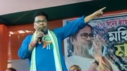 পশ্চিম মেদিনীপুর: কুড়মি দেওয়াল গায়ের জোরে ঘেরার হুমকি অজিতের! পাশে নেই দল