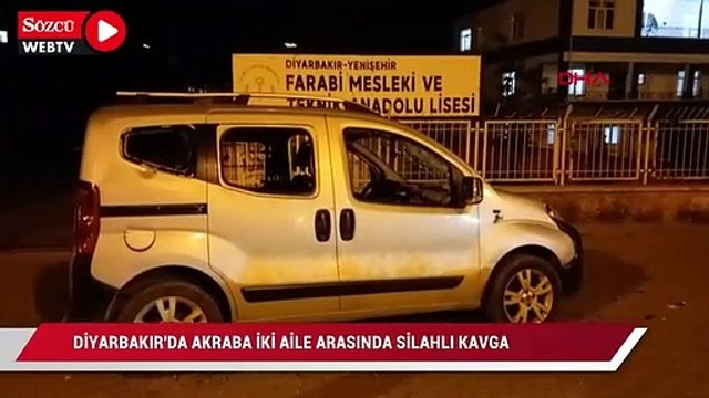 Diyarbakır'da iki aile arasında silahlı kavga