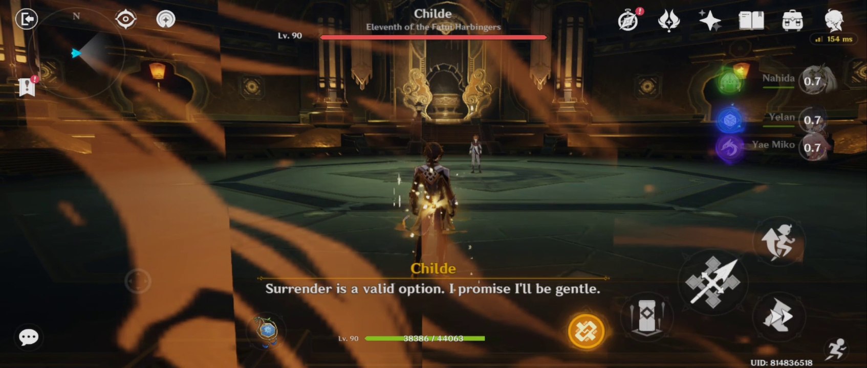 Nahida is super powerful poor childe