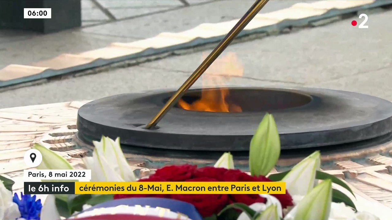 8 Mai - Des cérémonies sous haute sécurité pour Emmanuel Macron qui veut éviter les casserolades - Rassemblement interdits pour sa remontée des Champs-Elysées