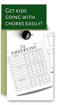 Get Your Kids Excited About Chores with Our Printable Chore Chart!