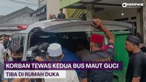 Sedih, Isak Tangis Warnai Kepulangan Jenazah Kecelakaan Bus Maut Guci di Tangsel