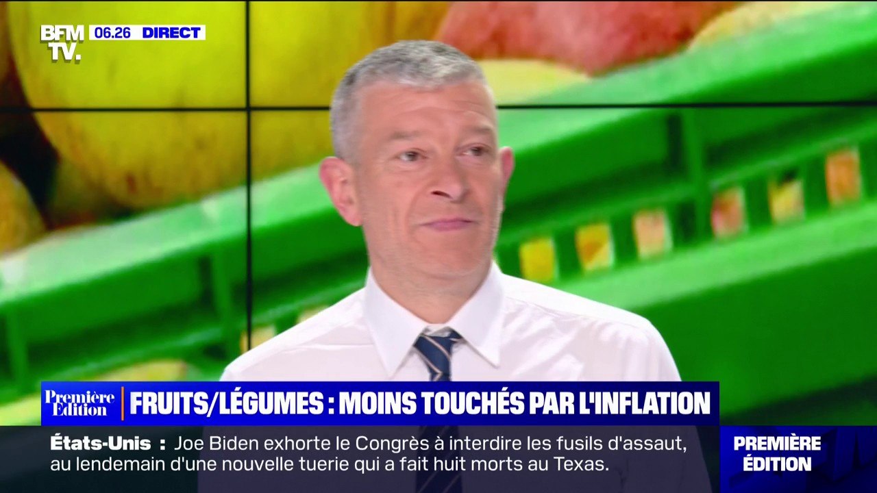 Inflation: le prix des fruits et légumes se normalise