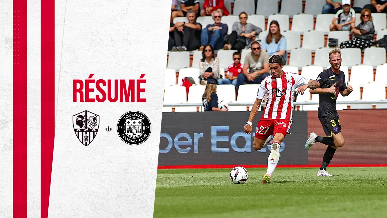 AC Ajaccio - Toulouse FC (0-0) Résumé - (ACA-TFC) / 2022-2023