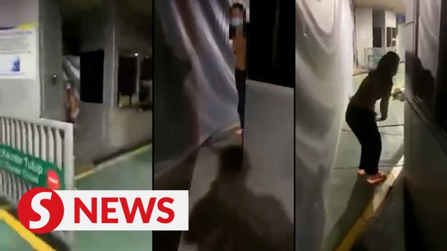 Johor Immigration Dept probing incident of woman caught urinating behind closed CIQ counter