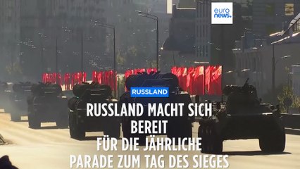 Russland bereitet sich auf "Tag des Sieges" vor