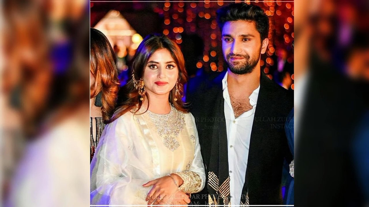 OMG  Sajal and Ahad Together After Divorce On A Walima Function