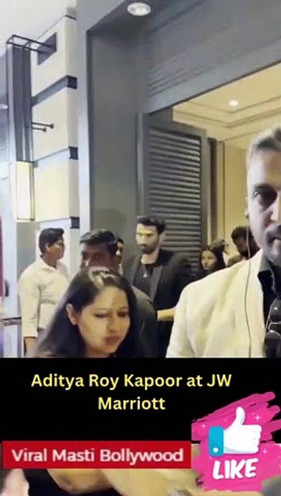 Aditya Roy Kapoor at JW Marriott