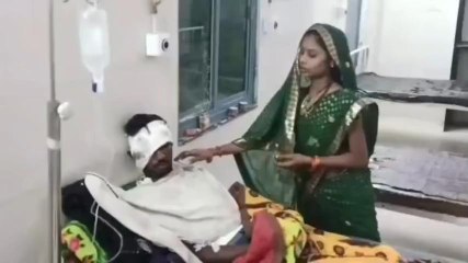 नरसिंहपुर: जंगली सूअर को बचाने के चलते अनियंत्रित होकर पलटी बाइक,चालक हुआ घायल