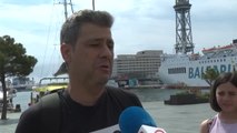 Continúa la polémica en Barcelona por el turismo de cruceros, que deja en las arcas municipales 8 millones de euros al año