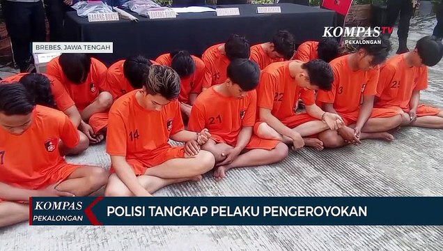 Polres Brebes Tangkap Tersangka Pengeroyokan di Desa Kaliwlingi