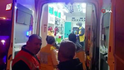 Bolu'da otomobil tıra ok gibi saplandı