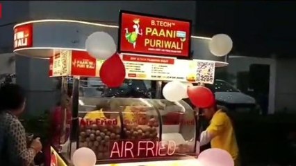 मेरठ पहुंचा "बीटेक पानी पूरी" वाली का स्वाद, सोशल मीडिया पर भी धूम