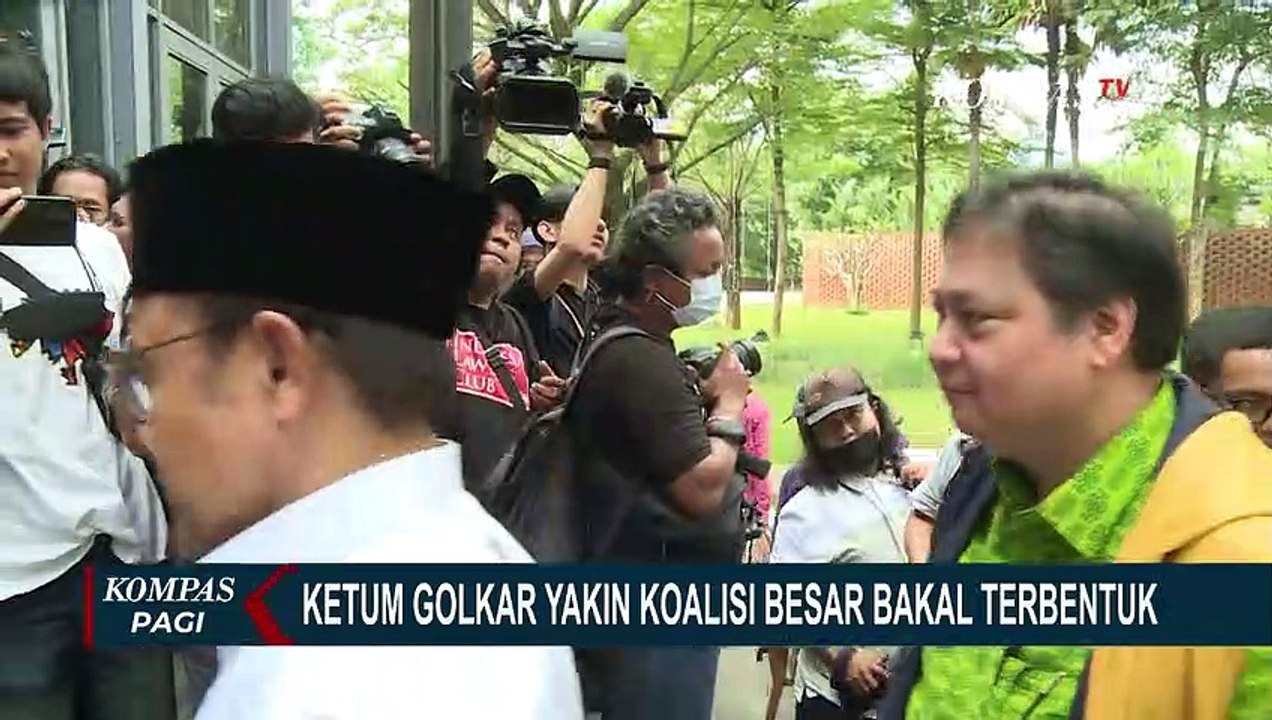 Optimis Koalisi Besar akan Terbentuk, Begini Kata Ketum Golkar Airlangga Hartarto!