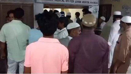 बिजनौर:सड़क हादसे में दो लोग हुए घायल,इलाज के लिए अस्पताल में भर्ती