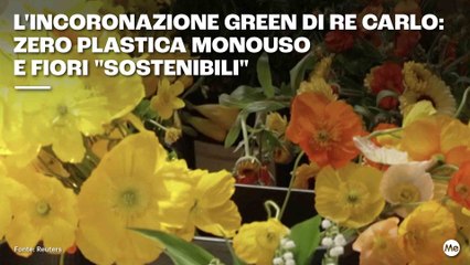 L'incoronazione Green di Re Carlo: zero plastica monouso e fiori "sostenibili"