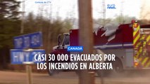 Canadá | Los incendios forestales obligan a casi 30 000 personas a evacuar sus hogares en Alberta