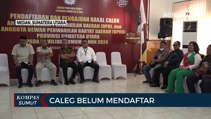 Pendaftaran Calon Anggota Legislatif di KPU Sumatera Utara Masih Sepi