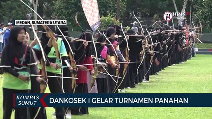 Komando Sektor I Medan Gelar Open Archery Dankosek I Series III