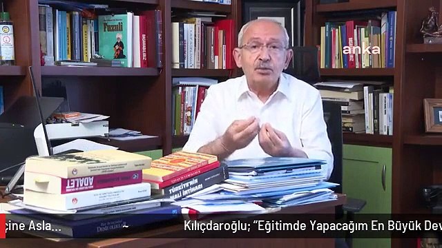 Kılıçdaroğlu: Eğitimde Yapacağım En Büyük Devrim, Milli Eğitim Bakanlığı'nı Merkez Bankası Gibi Bağımsız Bir Yapıya Dönüştürerek İçine Asla...