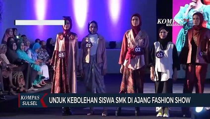 Unjuk Kebolehan Siswa SMK di Ajang Fashin Show