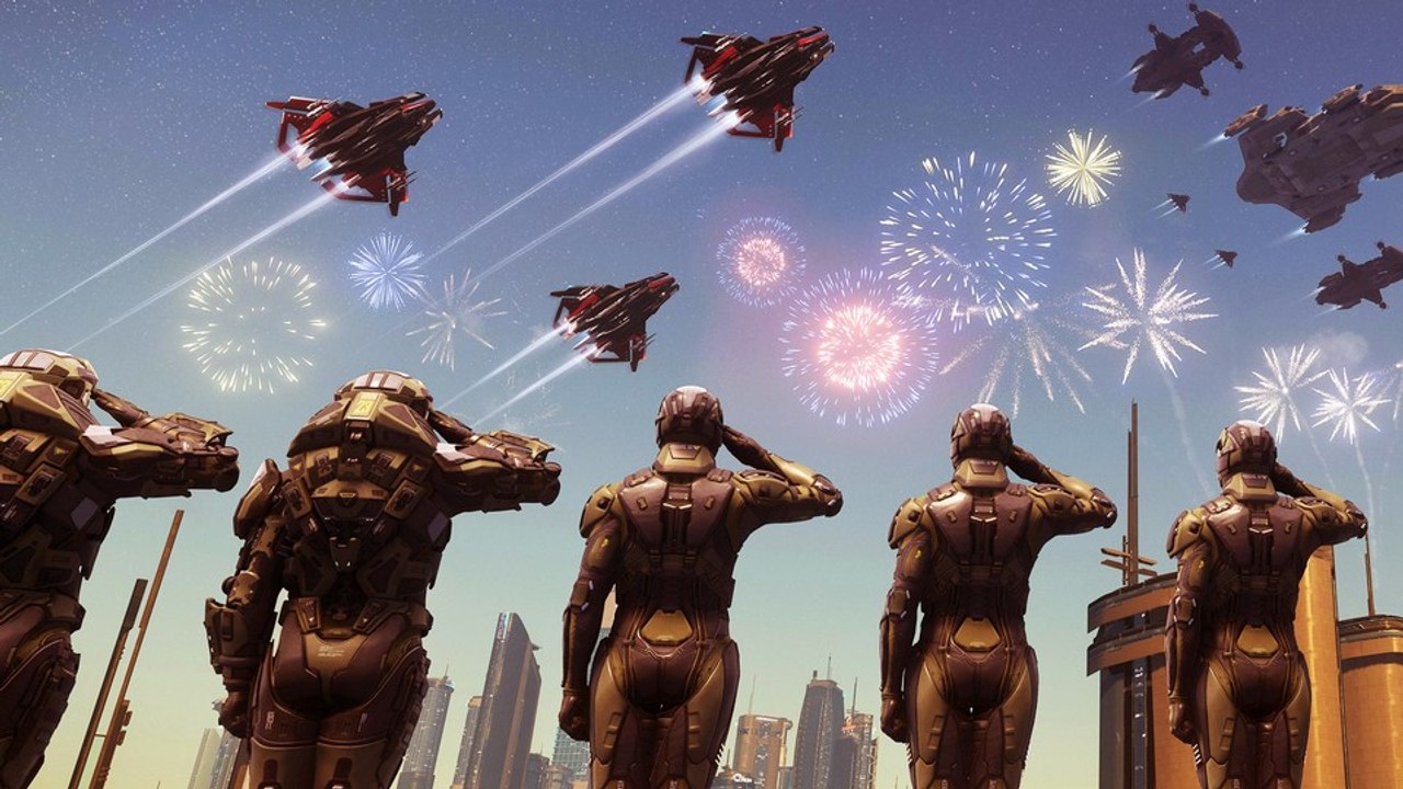 Star Citizen feiert in der Invictus Launch Week 2953 erneut seine gigantische Raumflotte