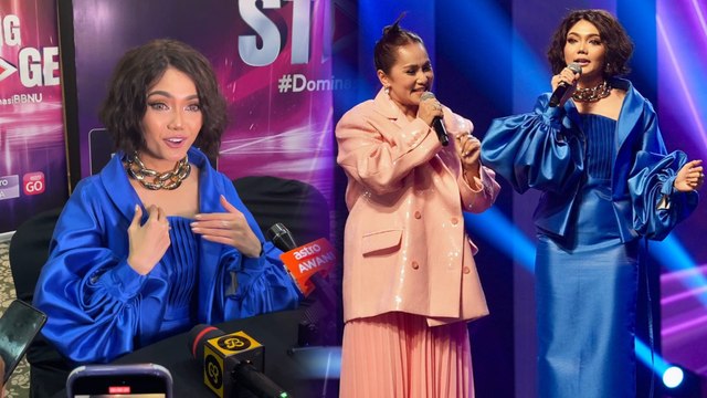 Tak faham apa Elly Mazlein cakap… Rina Nose gugup mengacara Big Stage