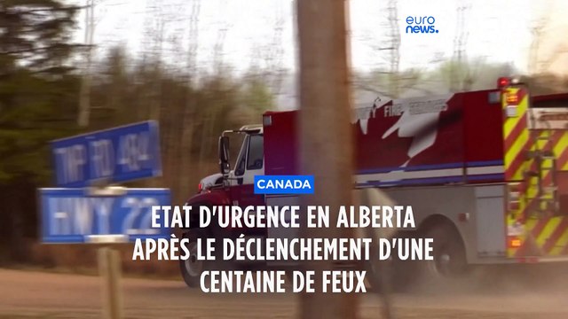 Incendies au Canada : l'Alberta ravagée par des feux de forêt sans précédent